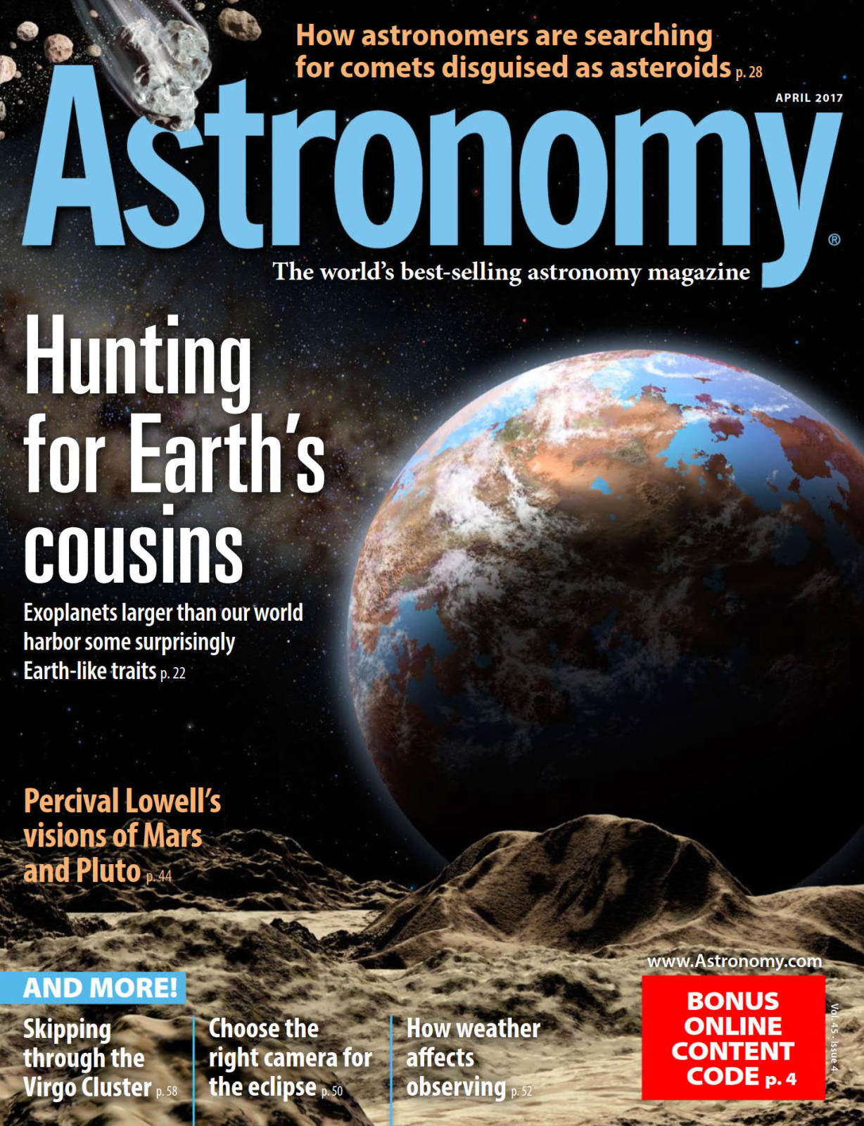 Astronomy 天文学杂志 APRIL 2017